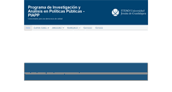 Desktop Screenshot of investigacionpolitica.iteso.mx