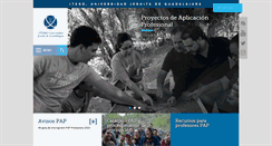 Desktop Screenshot of pap.iteso.mx