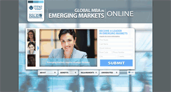 Desktop Screenshot of globalmbaregis.iteso.mx